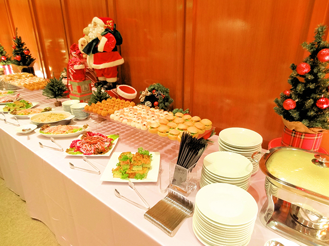 出張ケータリングクリスマスビュッフェパーティープラン #1